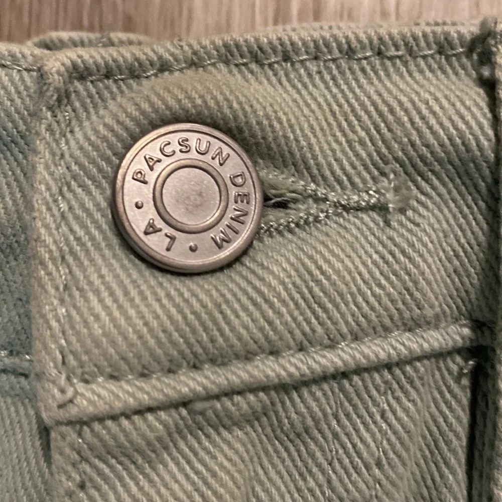 Pacsun womens ligth green jean shorts size S - Picture 4 of 7